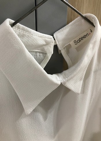 Beyaz Kadın Gömlek - Görsel 6