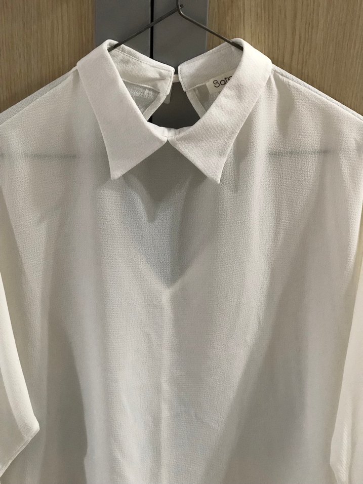 Beyaz Kadın Gömlek - Görsel 2