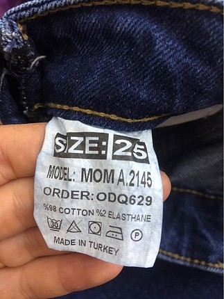 Diğer KOYU MOM JEAN