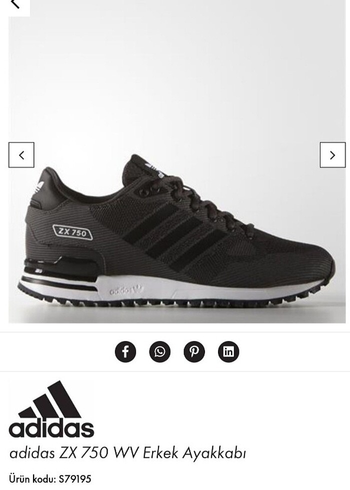 Orjinal adidas spor ayakkabı  - Görsel 5