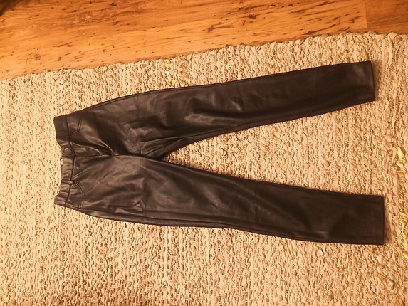 Zara bayan deri pantolon
