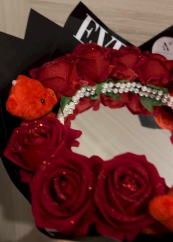 Ayıcıklı aynalı buket - Görsel 4