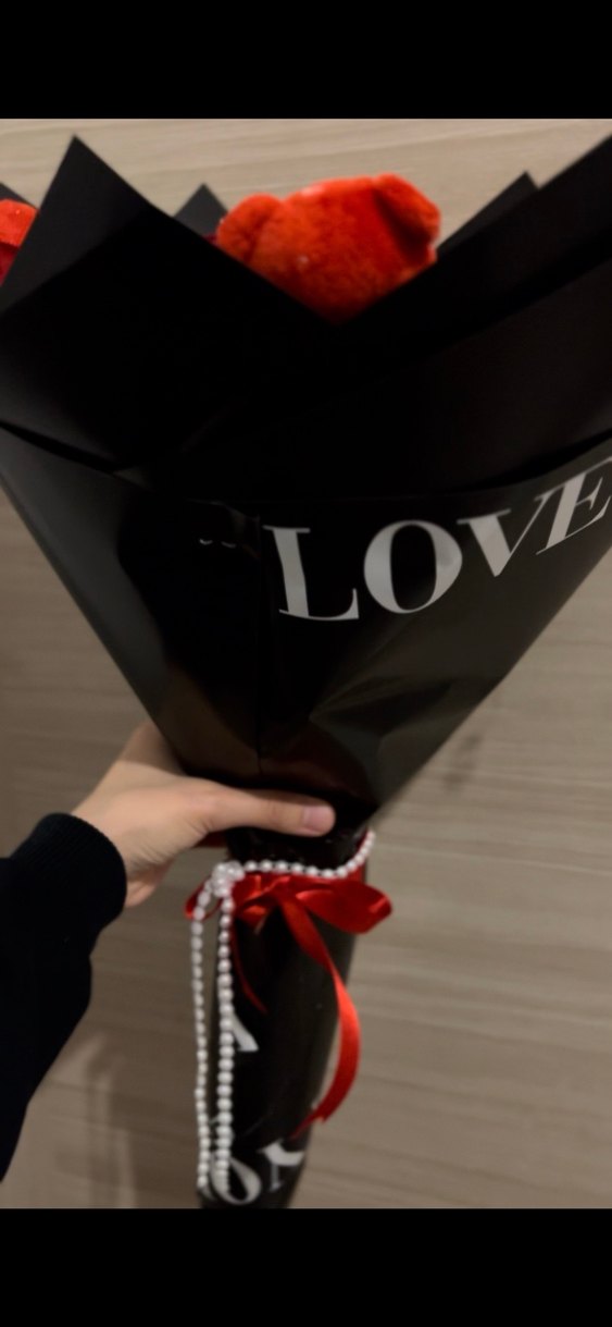 Ayıcıklı aynalı buket - Görsel 3