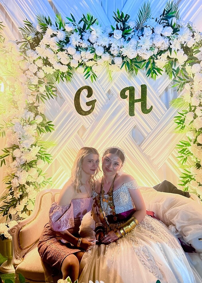 Balon kollu abiye - Görsel 2