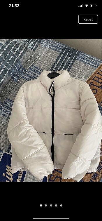 H&M Beyaz Mont