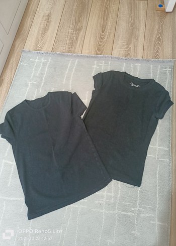 Siyah kadinTişörtü 2'li Paket - Görsel 2