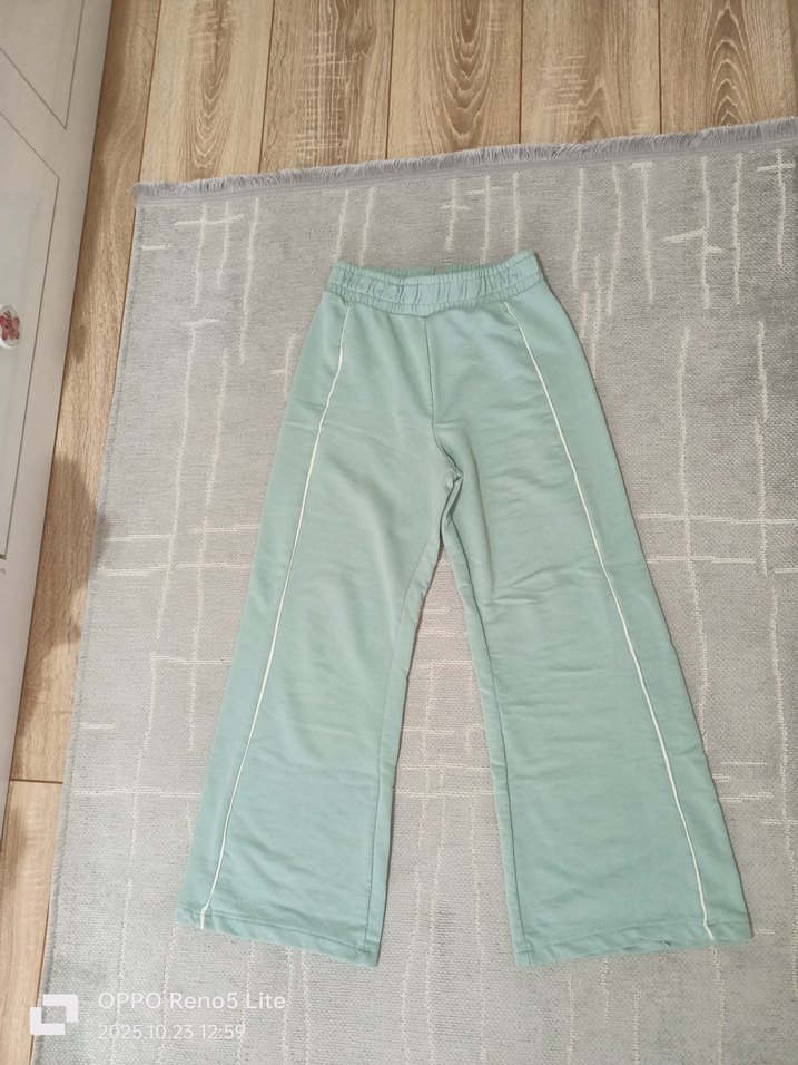 çocuk Açık Yeşil Midi Eşofman Altı - Görsel 3