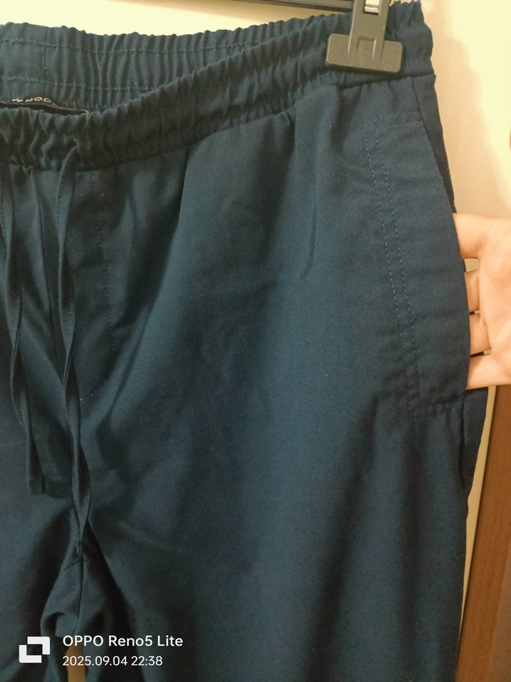 Lacivert Rahat Kesim Kadın Kot Pantolon - Görsel 4