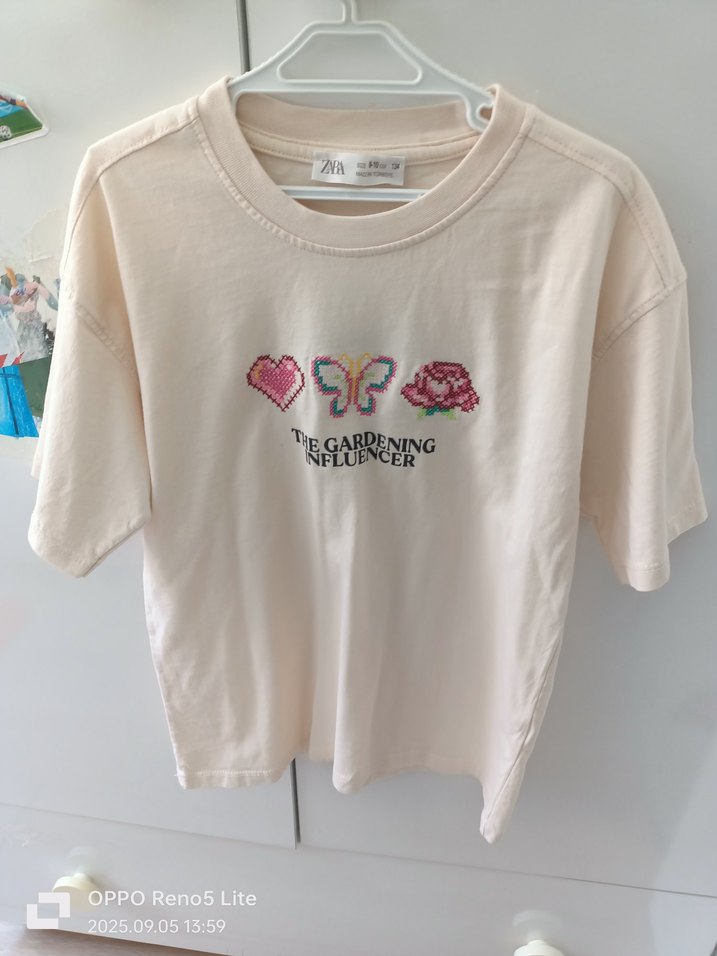 Kren Baskılı Kısa Kollu Tişört - Görsel 5