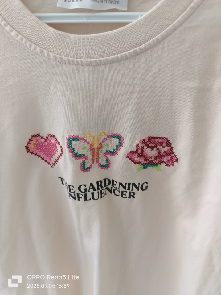 Kren Baskılı Kısa Kollu Tişört - Görsel 3