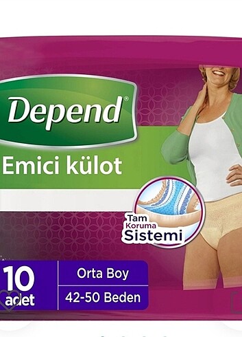 Depend külot bez