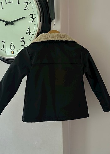 Siyah Erkek Çocuk Kürklü Street Wear Mont - Görsel 4