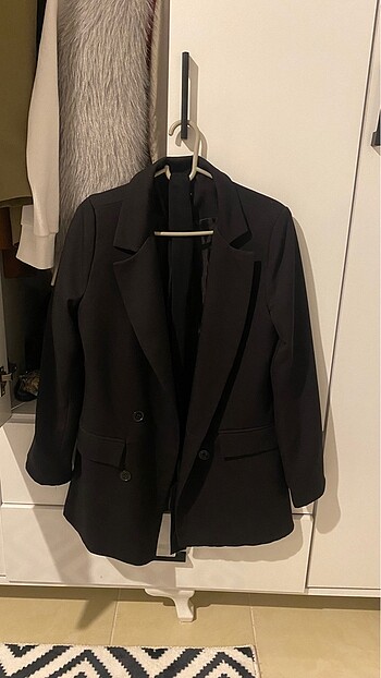 Siyah blazer ceket
