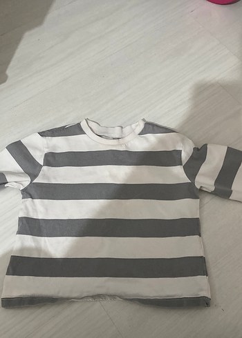 Beyaz Baskılı erkek Çocuk Uzun Kollu Tişört - Görsel 8