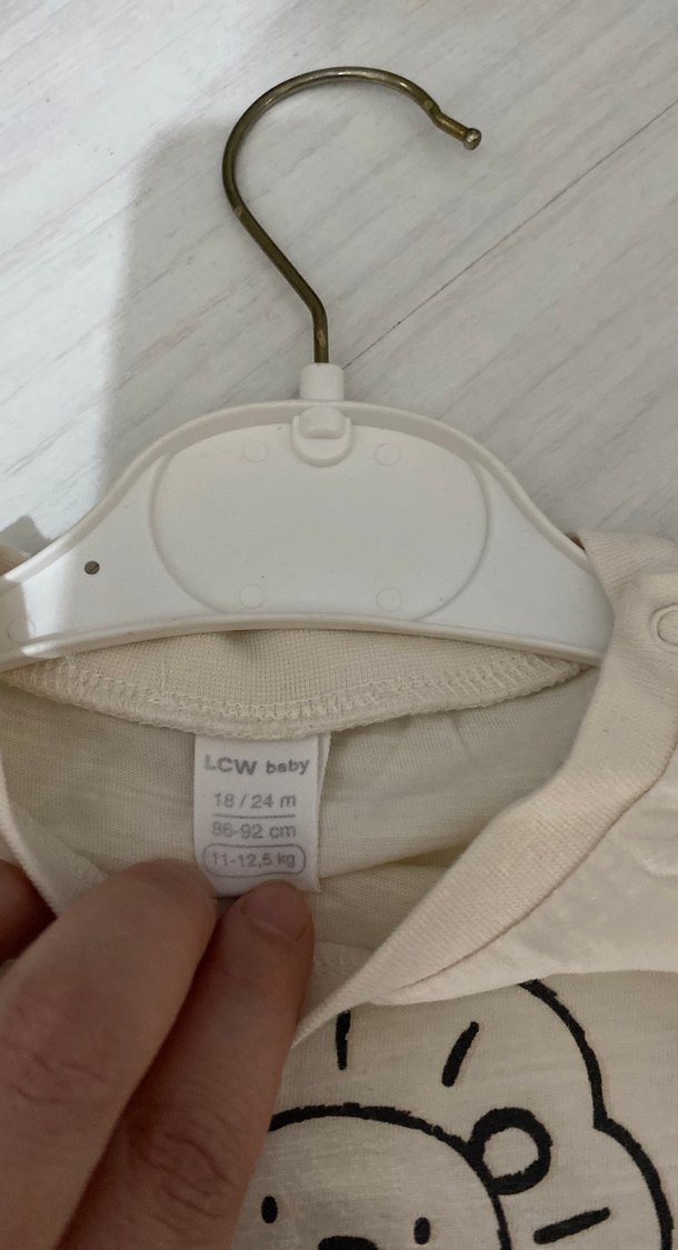 Beyaz Baskılı erkek Çocuk Uzun Kollu Tişört - Görsel 2