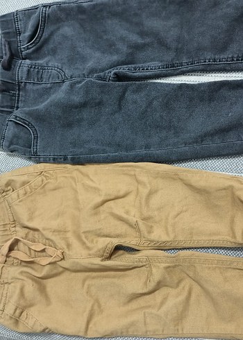 Kemerli Erkek Çocuk Bol Kesim Denim Pantolon