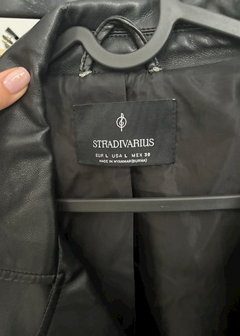 Stradivarius deri ceket - Görsel 4