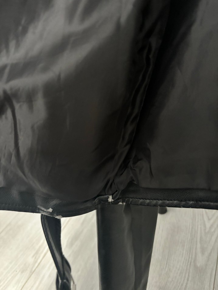 Stradivarius deri ceket - Görsel 3