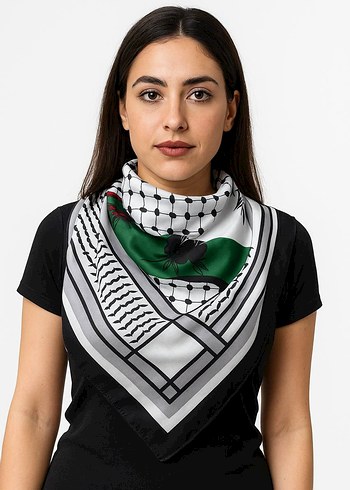 Filistin temalı Fular - Görsel 6