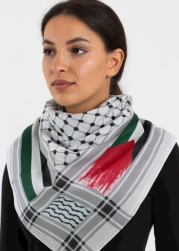 Filistin temalı Fular - Görsel 3