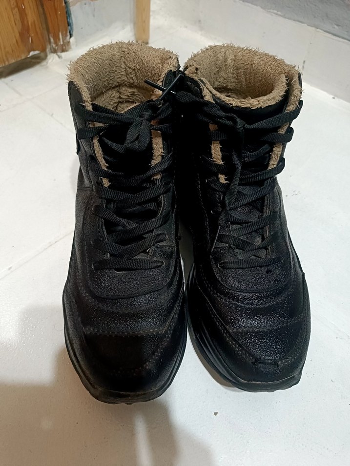 Siyah Bağcıklı kız çocuk Spor Bot - Görsel 3