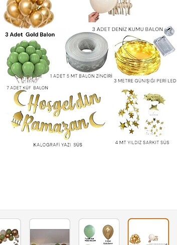  Beden Ramazan süsü 