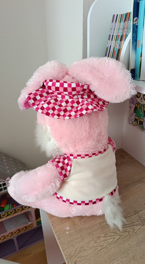 Pembe Renkli Peluş Oyuncak Ayıcık - Görsel 4