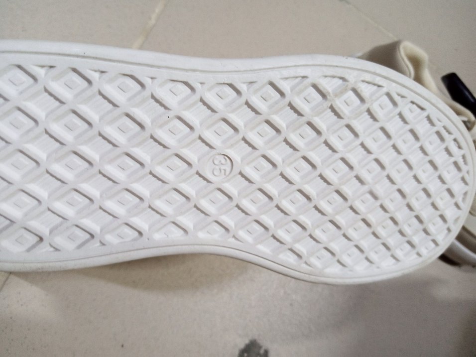 Beyaz  Dolgu Topuklu Spor Ayakkabı - Görsel 3