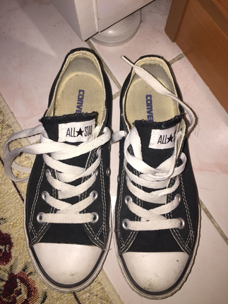33 Beden siyah Renk 33 no converse