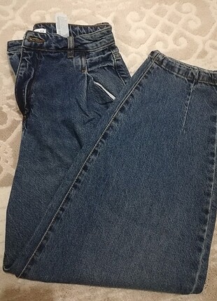 Zara denim kot pantolon 