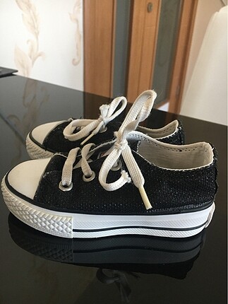 Converse siyah simli 22 no