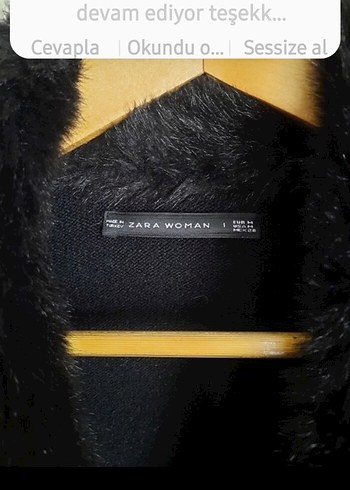 Kürklü Siyah Kadın bluz - Görsel 7