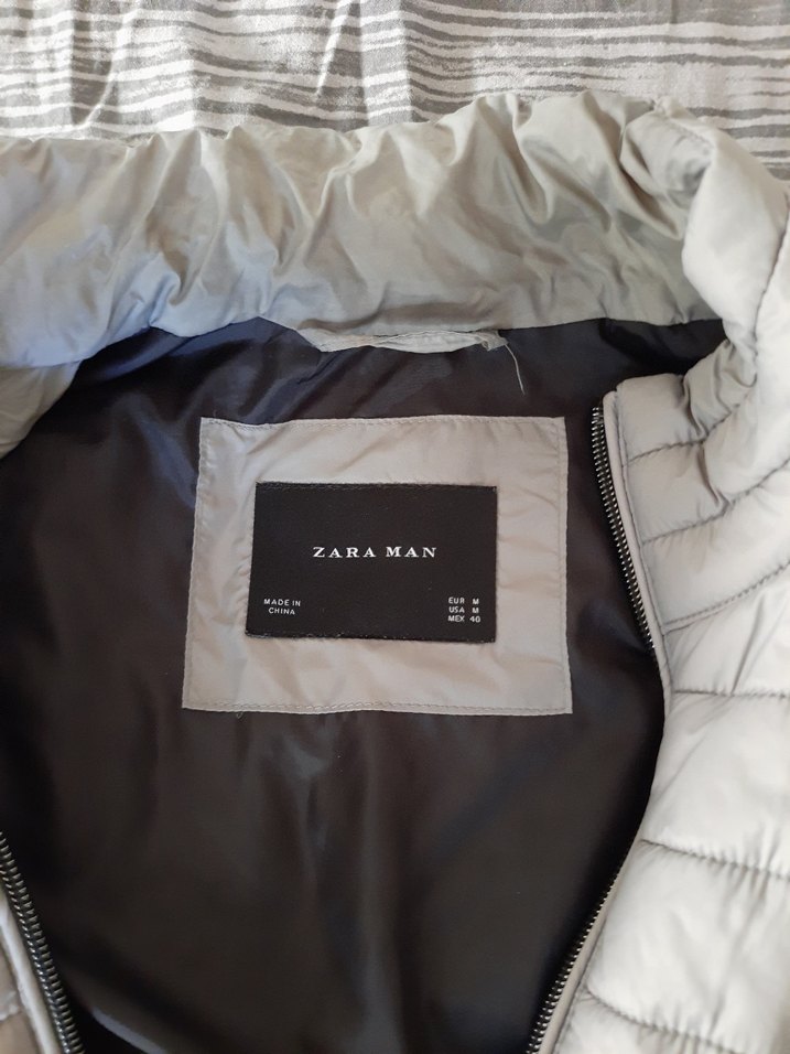 Gri Fermuarlı Erkek Yelek - Görsel 3