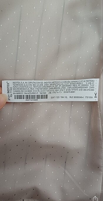 xl Beden ten rengi Renk Zara tarz yeni ceket