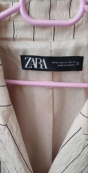 xl Beden Zara tarz yeni ceket