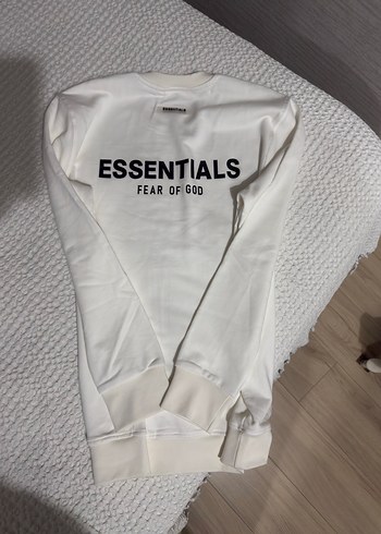 l Beden Beyaz Oversize Sweatshirt