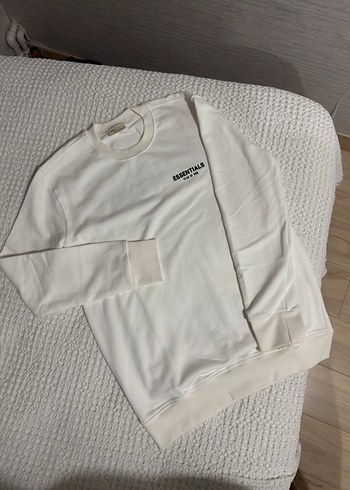 Beyaz Oversize Sweatshirt