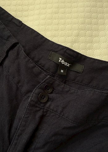 T-box Keten şort