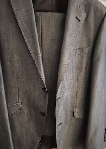 Erkek Gri Modern Klasik Ceket - Görsel 2