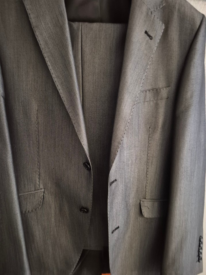 Erkek Gri Modern Klasik Ceket - Görsel 2