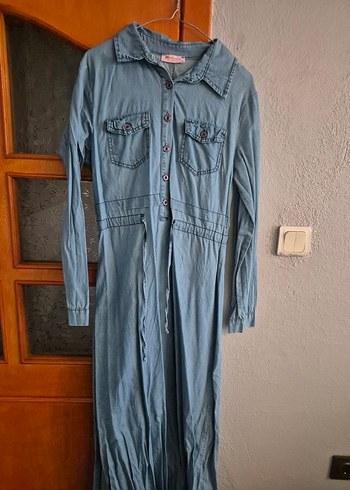 Kadın Uzun Kot Elbise