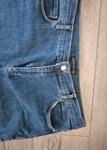 Mavi Normal Boy Kadın Denim Pantolon - Görsel 5