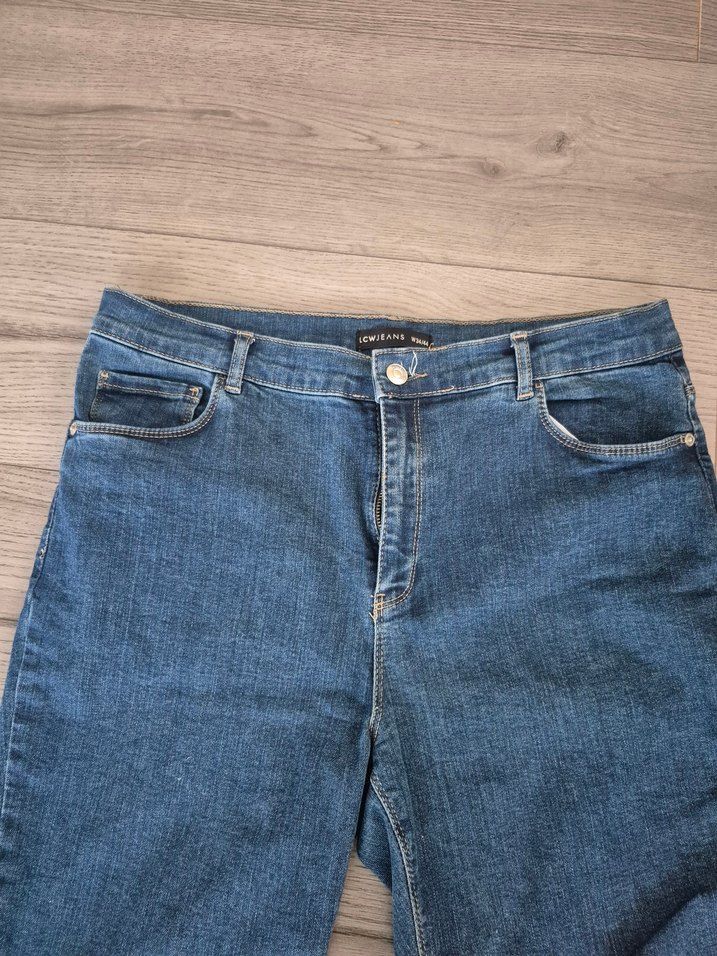 Mavi Normal Boy Kadın Denim Pantolon - Görsel 3