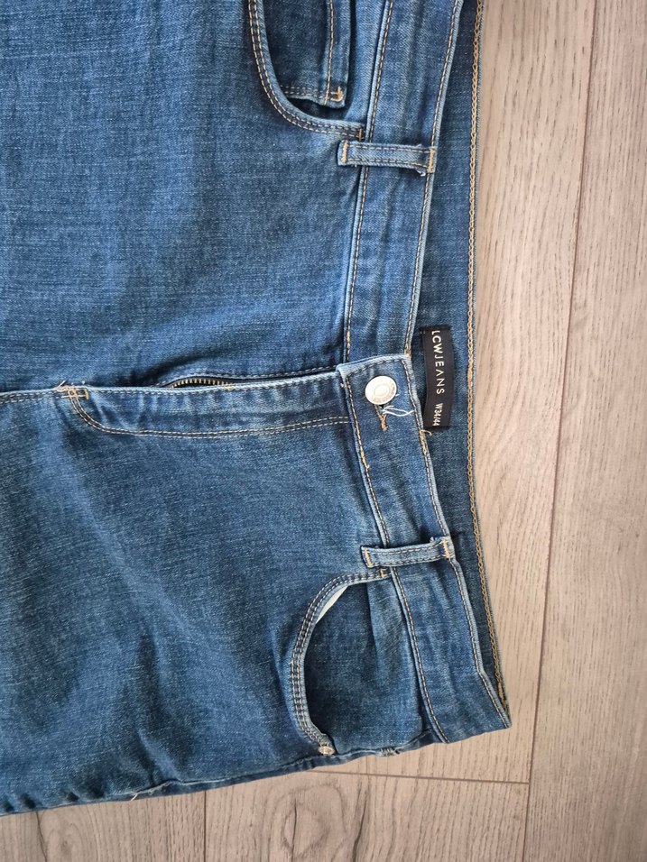 Mavi Normal Boy Kadın Denim Pantolon - Görsel 5