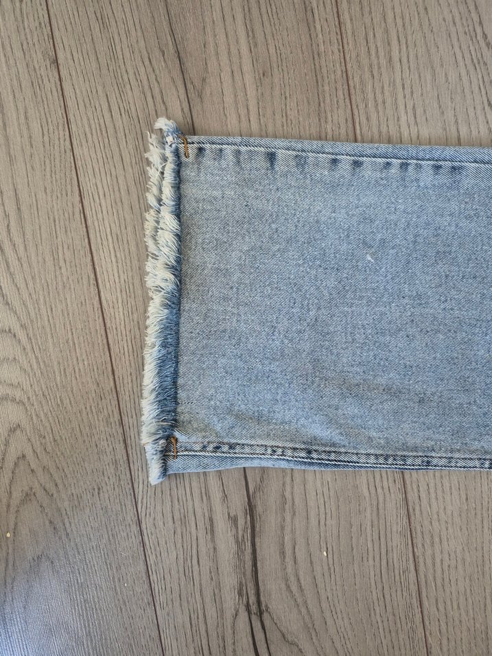 Kadın Gri Denim Regular Fit Midi Jean - Görsel 2