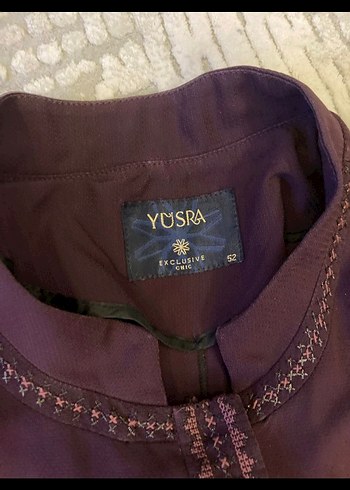 52 Beden bordo Renk Bordo Uzun Kollu Kadın Ferace