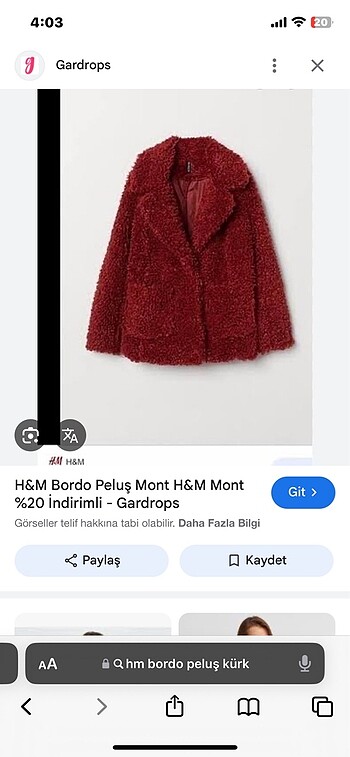 H&M kürk