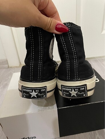 38 Beden siyah Renk Converse chuck Taylor