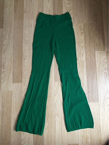 Zara İspanyol Paça Triko pantolon
