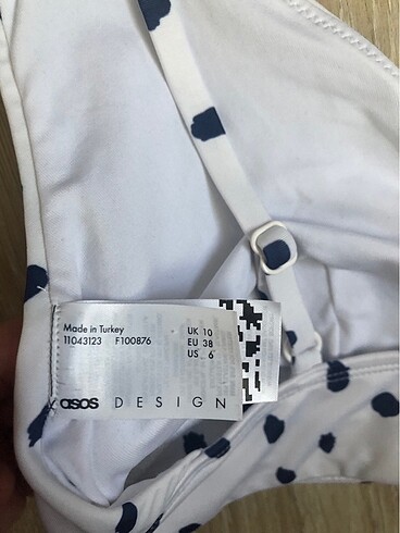 diğer Beden Asos İçi Korseli Toparlayıcı Bikini Üst